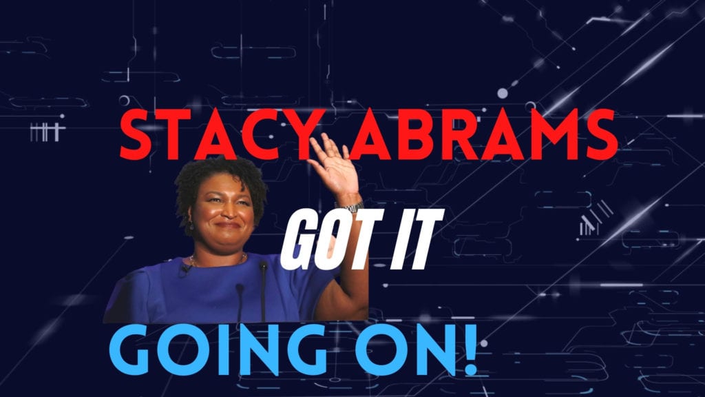 We wanted to pay tribute to the woman who saved democracy. We are so grateful to Stacey Abrams, we produced this musical parody in her honor.